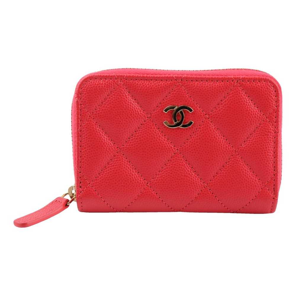 Chanel Leather card wallet - image 1