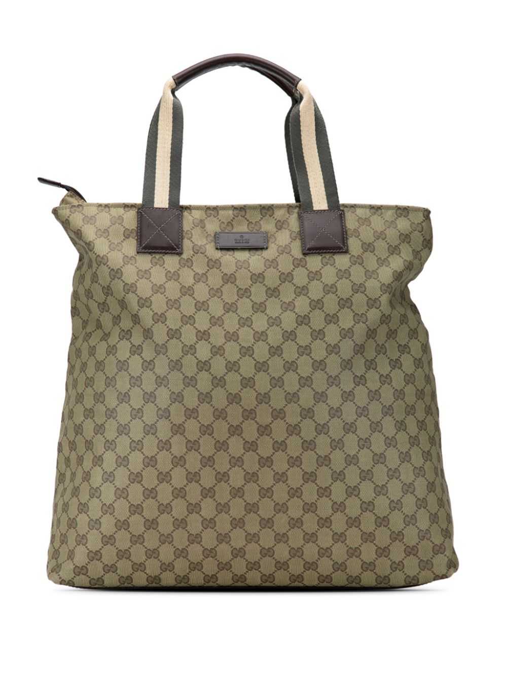 Gucci Pre-Owned 2000-2015 GG Canvas Web tote bag … - image 1