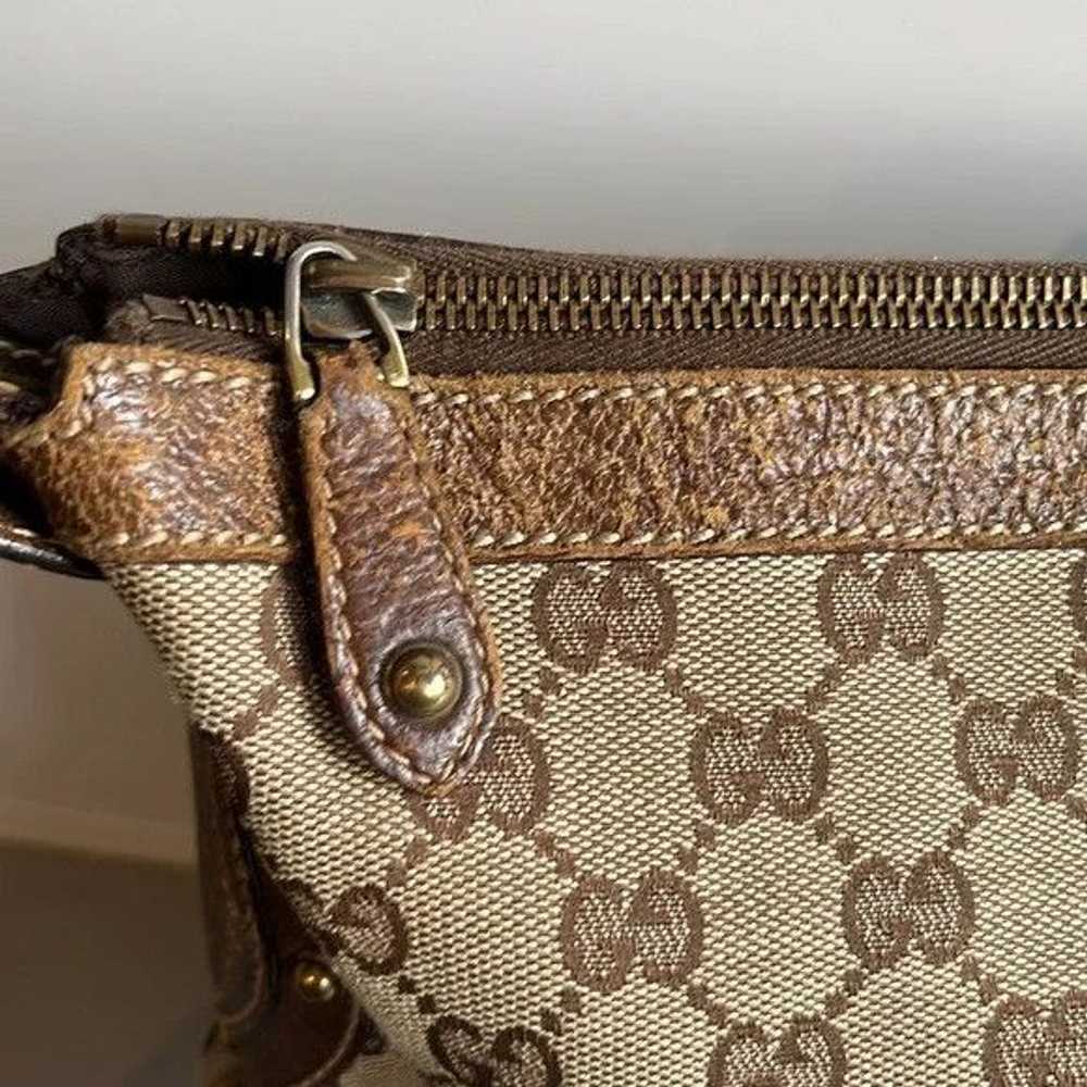 Gucci Gucci Pelham Monogram Canvas Studded Should… - image 9