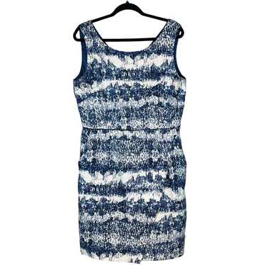 Katherine Kelly Womens Size 14 Sheath Dress Blue … - image 1