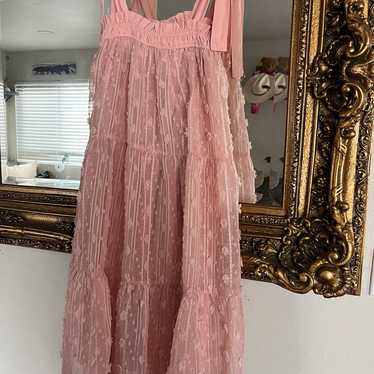 Aura blush Pink dress