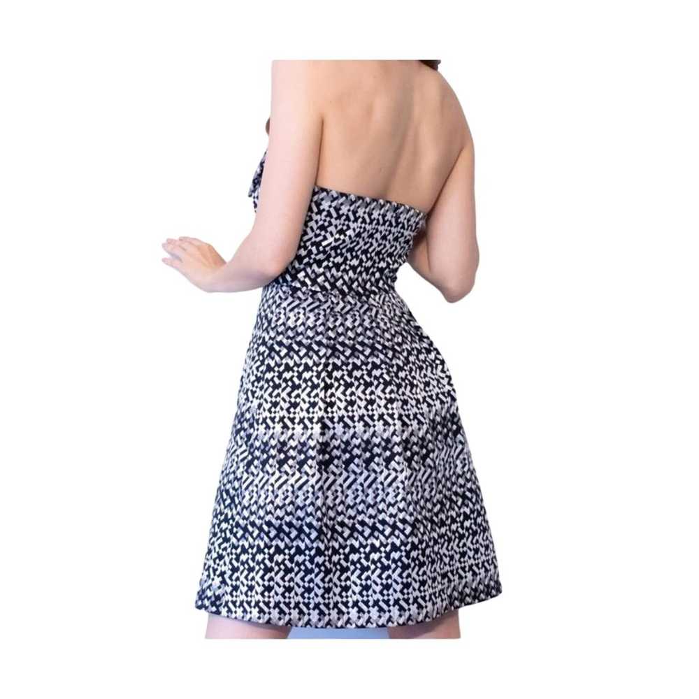 Eva Franco Fifi Dress In Silverado Size 4 Straple… - image 2