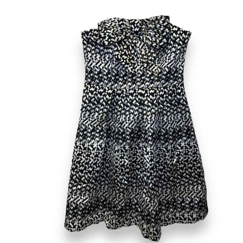 Eva Franco Fifi Dress In Silverado Size 4 Straple… - image 3