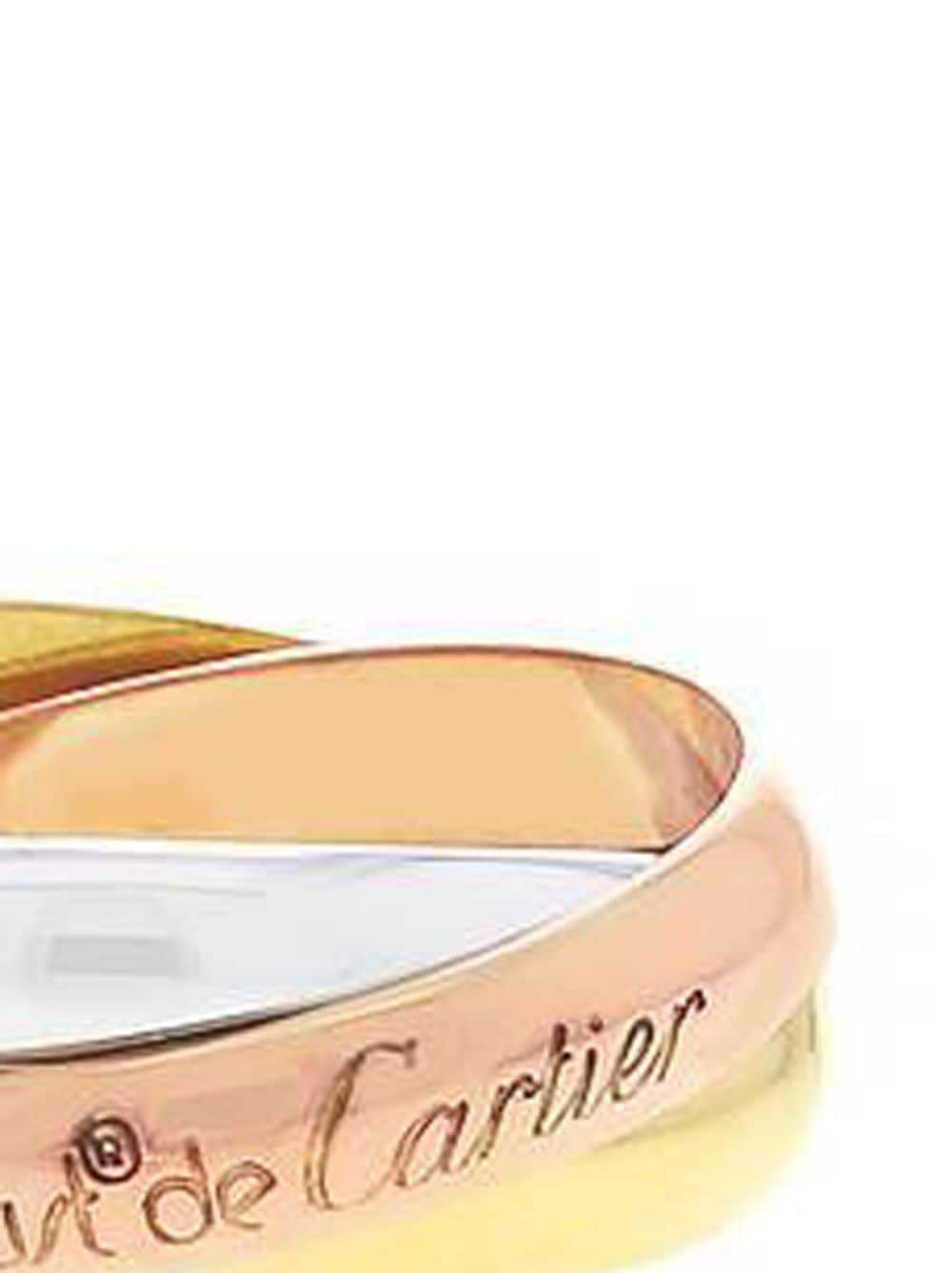 Cartier 1990 pre-owned 18kt gold Trinity ring - image 2
