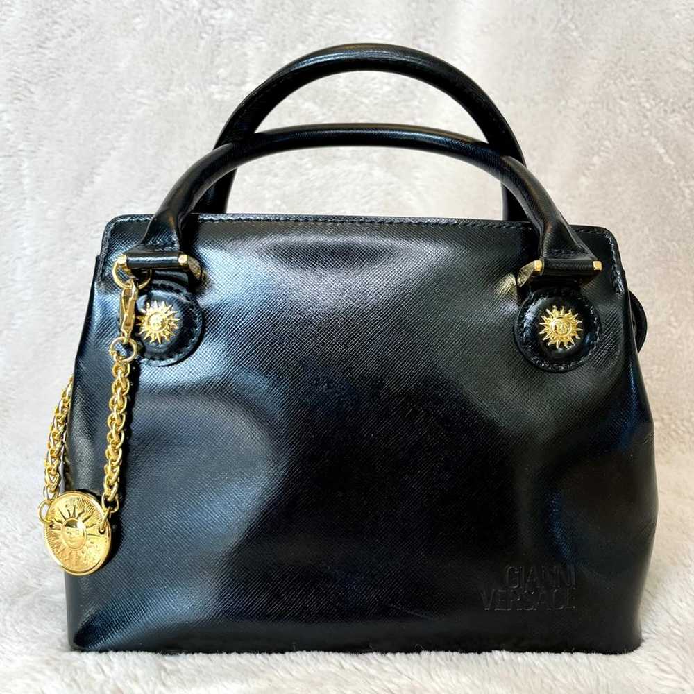 Gianni Versace Leather mini bag - image 3