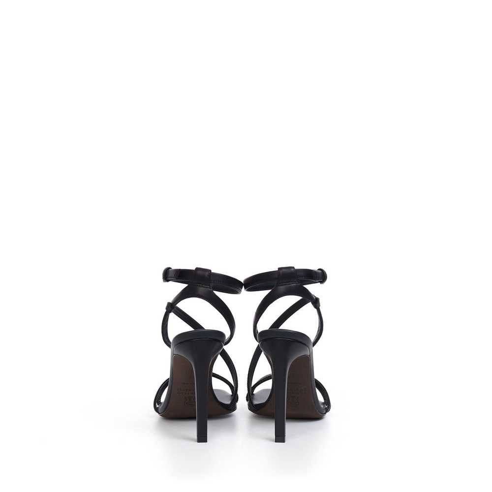 Brunello Cucinelli City Heels With Precious Strap… - image 6