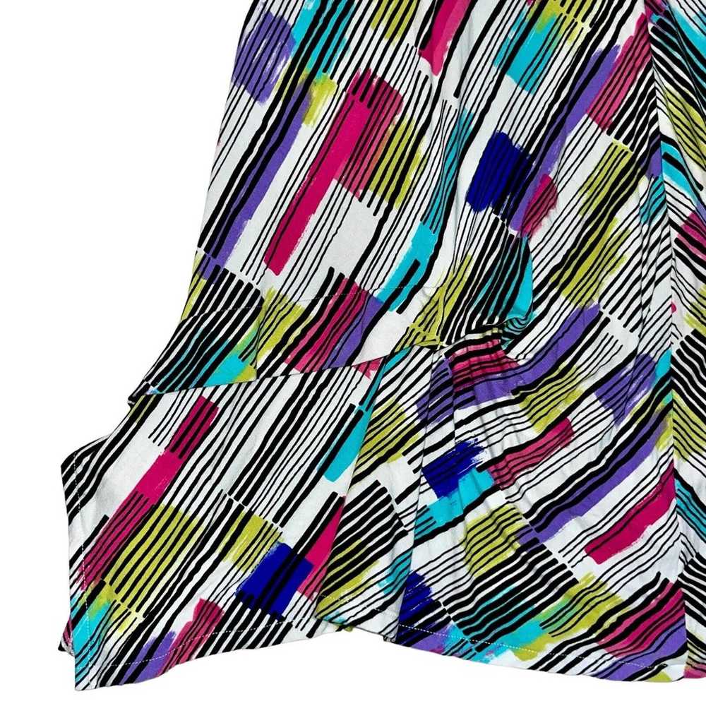 Habitat Colorful A Line Sleeveless Dress M Medium… - image 5