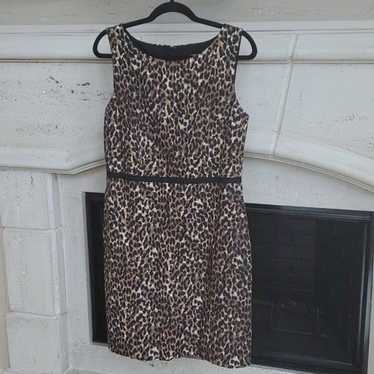 ANN TAYLOR LOFT Leopard Dress - Size 10