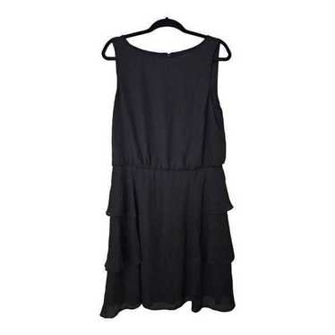 BANANA REPUBLIC Side Ruffle Tiered Dress - Size 14