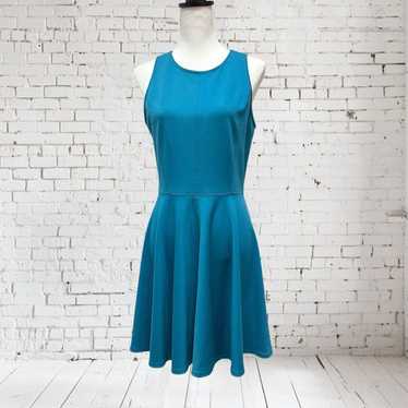 Rebecca Taylor Turquoise Ponte Sleeveless Fit and 