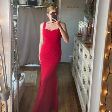 Lulus Sweetest Thing Red Maxi Dress
