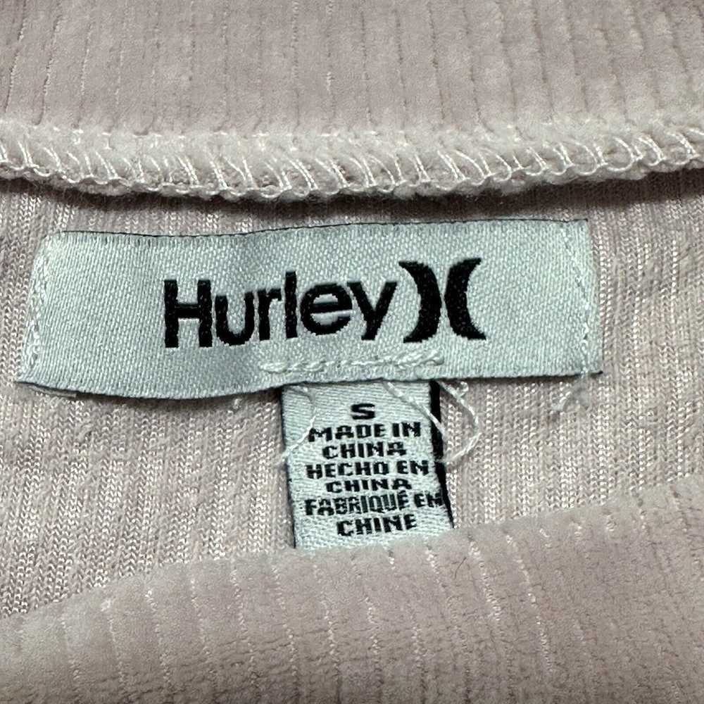 Hurley Hurley Small Velour Crewneck Sweatshirt Li… - image 3
