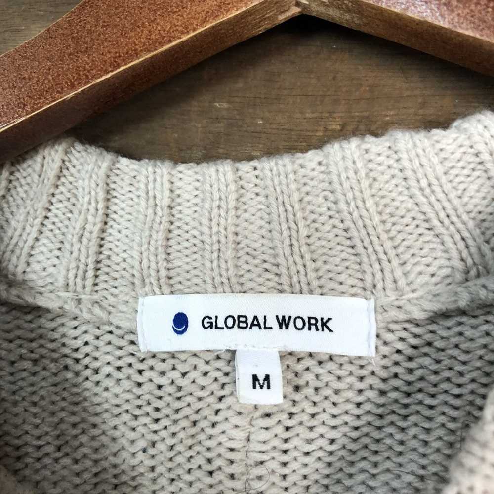 Aran Isles Knitwear × Global Work Global Work Gre… - image 6