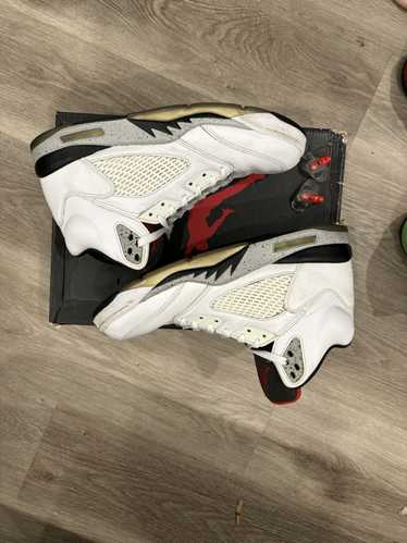 Jordan Brand × Nike Air Jordan 5 retro white cemen