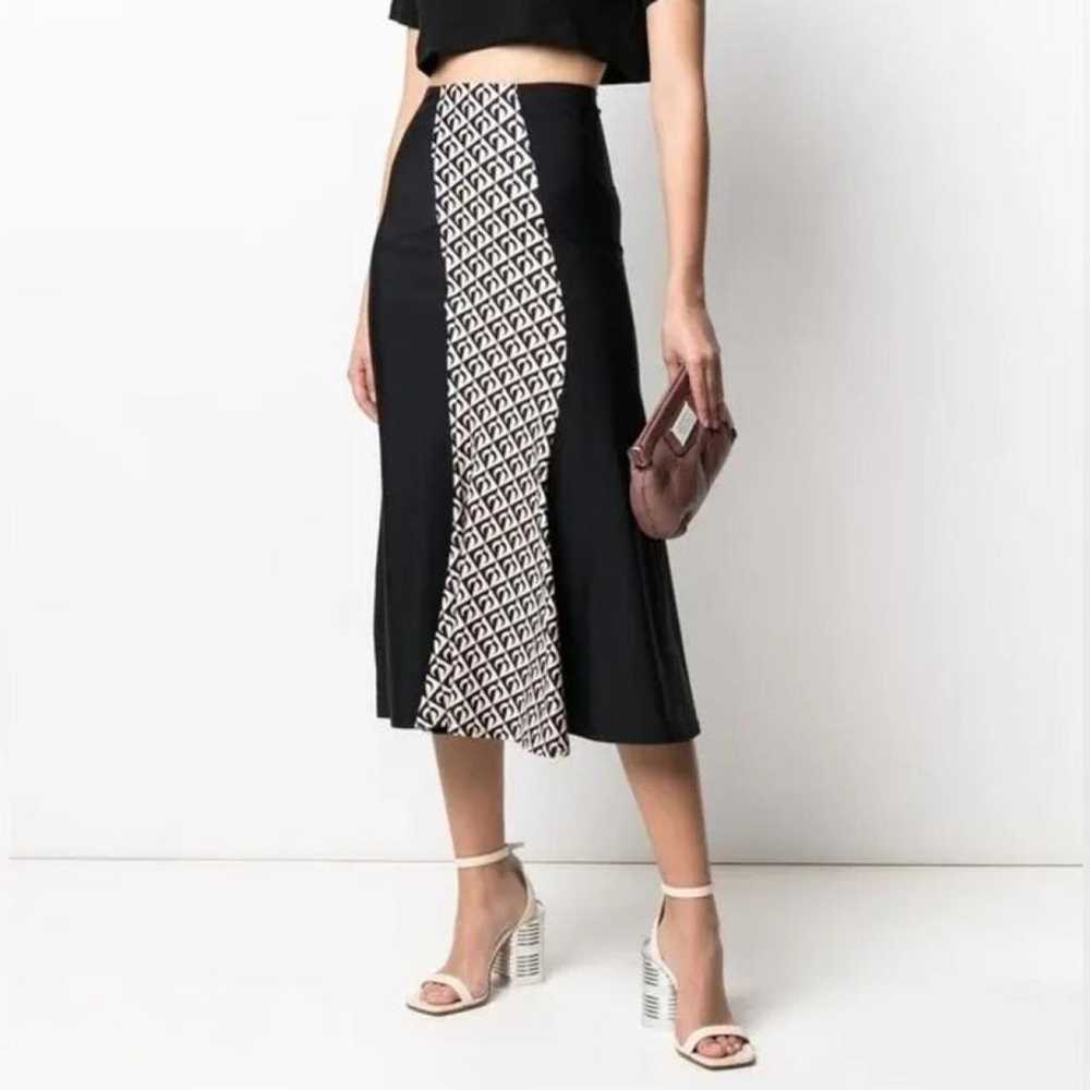 Marine Serre Mid-length skirt - image 3