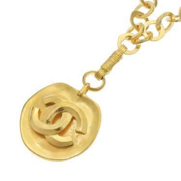 Chanel CHANEL Coco Mark Long Necklace 96P - image 1