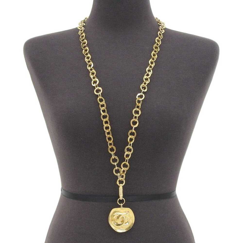 Chanel CHANEL Coco Mark Long Necklace 96P - image 7