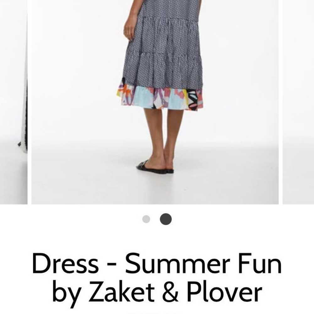 Zacket & Plover Australian designer dress midi ru… - image 3