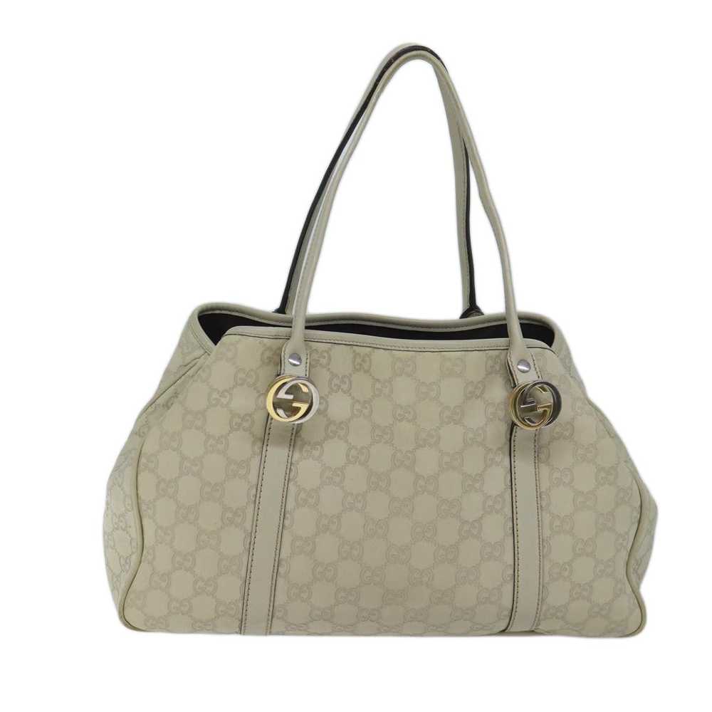 Gucci GUCCI GG Canvas ssima GG Twins Tote Bag Whi… - image 2