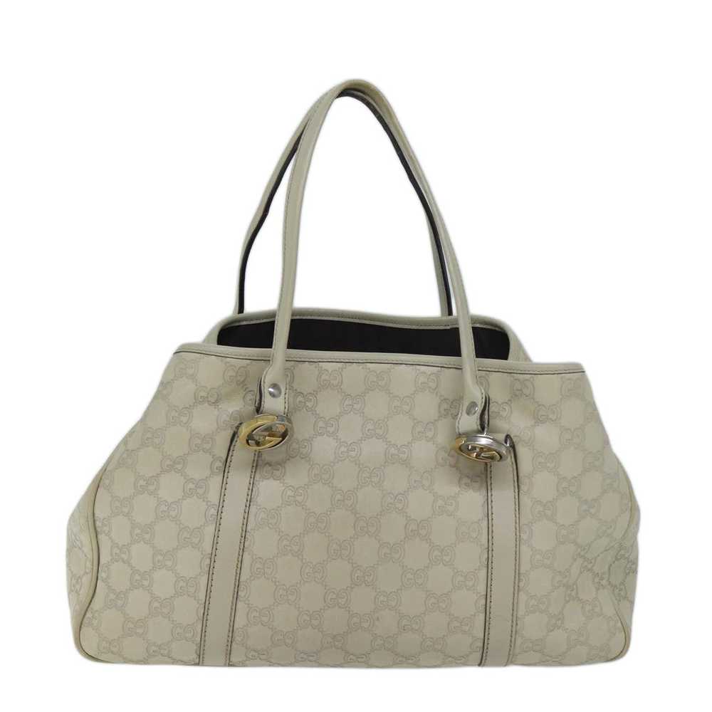 Gucci GUCCI GG Canvas ssima GG Twins Tote Bag Whi… - image 3