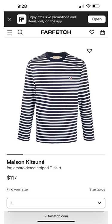 Maison Kitsune Maison Kitsune long sleeve t-shirt