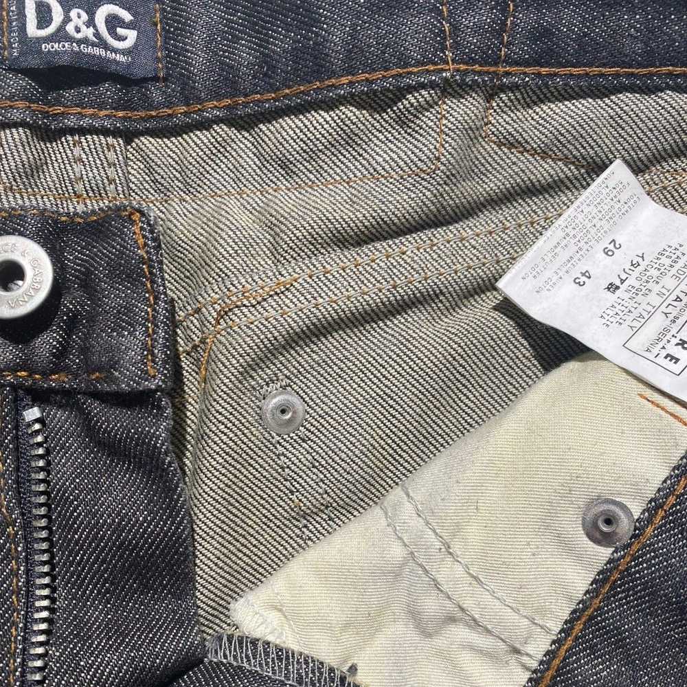 Dolce & Gabbana Archive leather tag decal denim - image 3