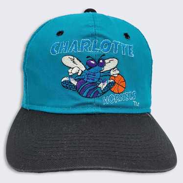 Hat × NBA × Vintage Charlotte Hornets Vintage 90s… - image 1