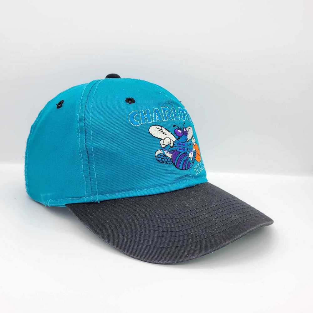 Hat × NBA × Vintage Charlotte Hornets Vintage 90s… - image 3