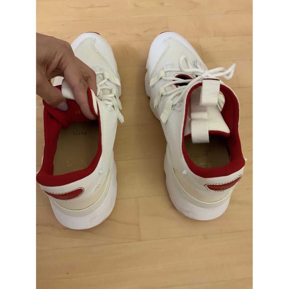Christian Louboutin Red Runner patent leather low… - image 6