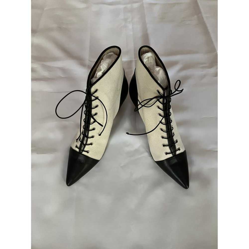 Fabiana Filippi Leather lace ups - image 10