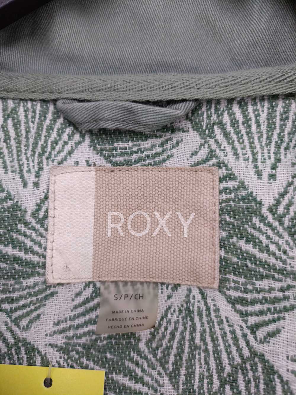 Roxy Women's Jacket S Green Cotton - image 4