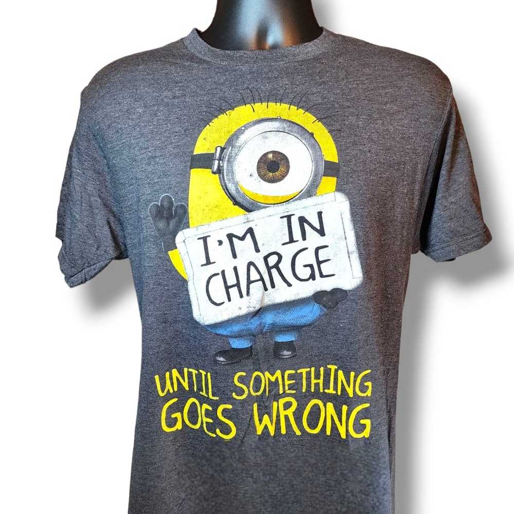 Minions T-Shirt  Medium I'm In Charge Until Somet… - image 1