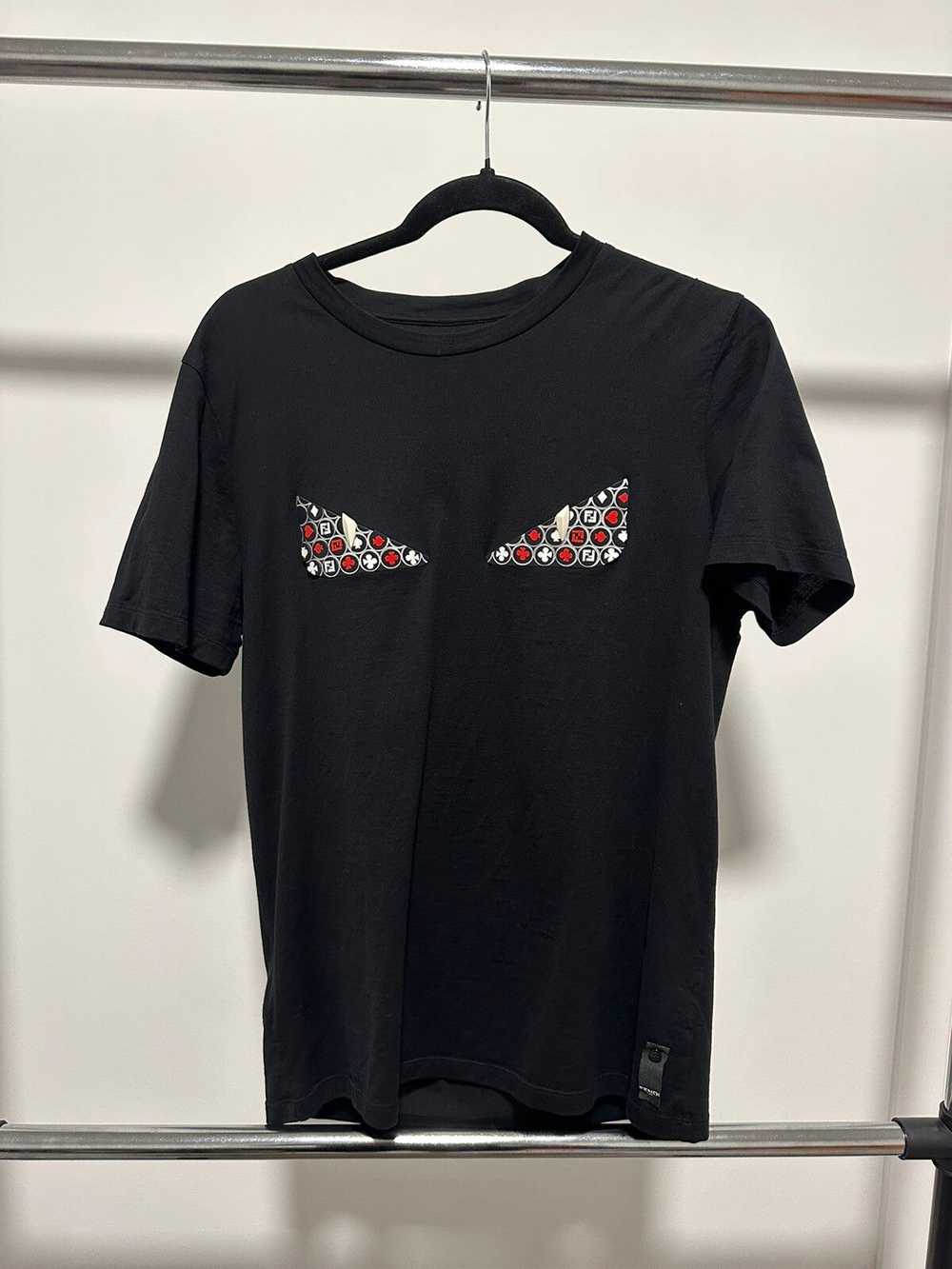 Fendi Fendi Monster Bug Eye Card Icon T-Shirt - image 1