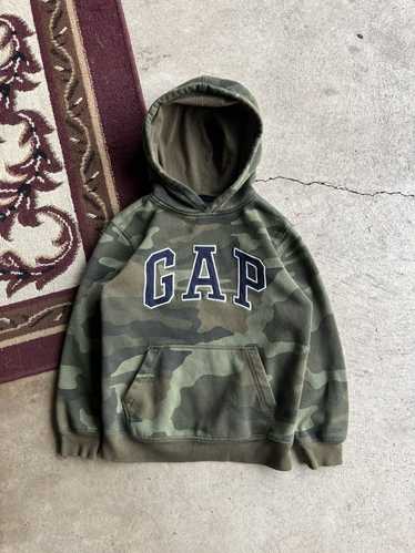 Gap × Streetwear × Vintage Y2K GAP Spellout Camo H