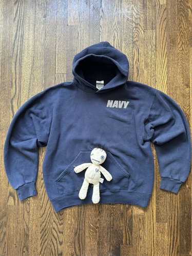 Soffe Vintage 90s US Navy Logo Hoodie