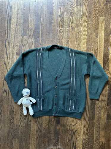 Vintage Vintage 90s forest green button up cardiga