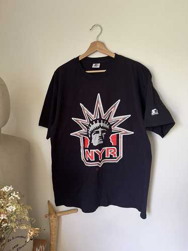 NHL × Starter × Vintage 90s New York Rangers Mike 