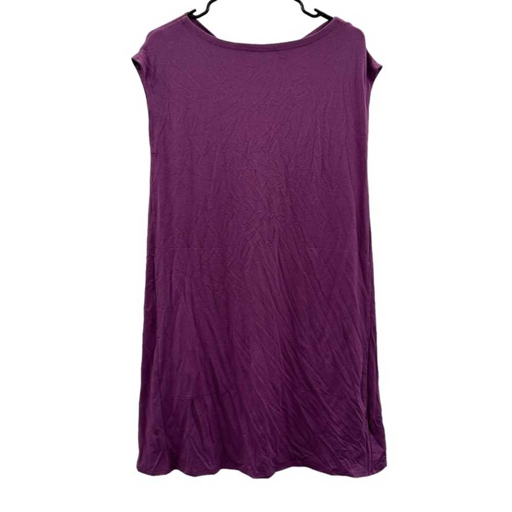 Eileen Fisher Eileen Fisher Purple Twist Back Shi… - image 2