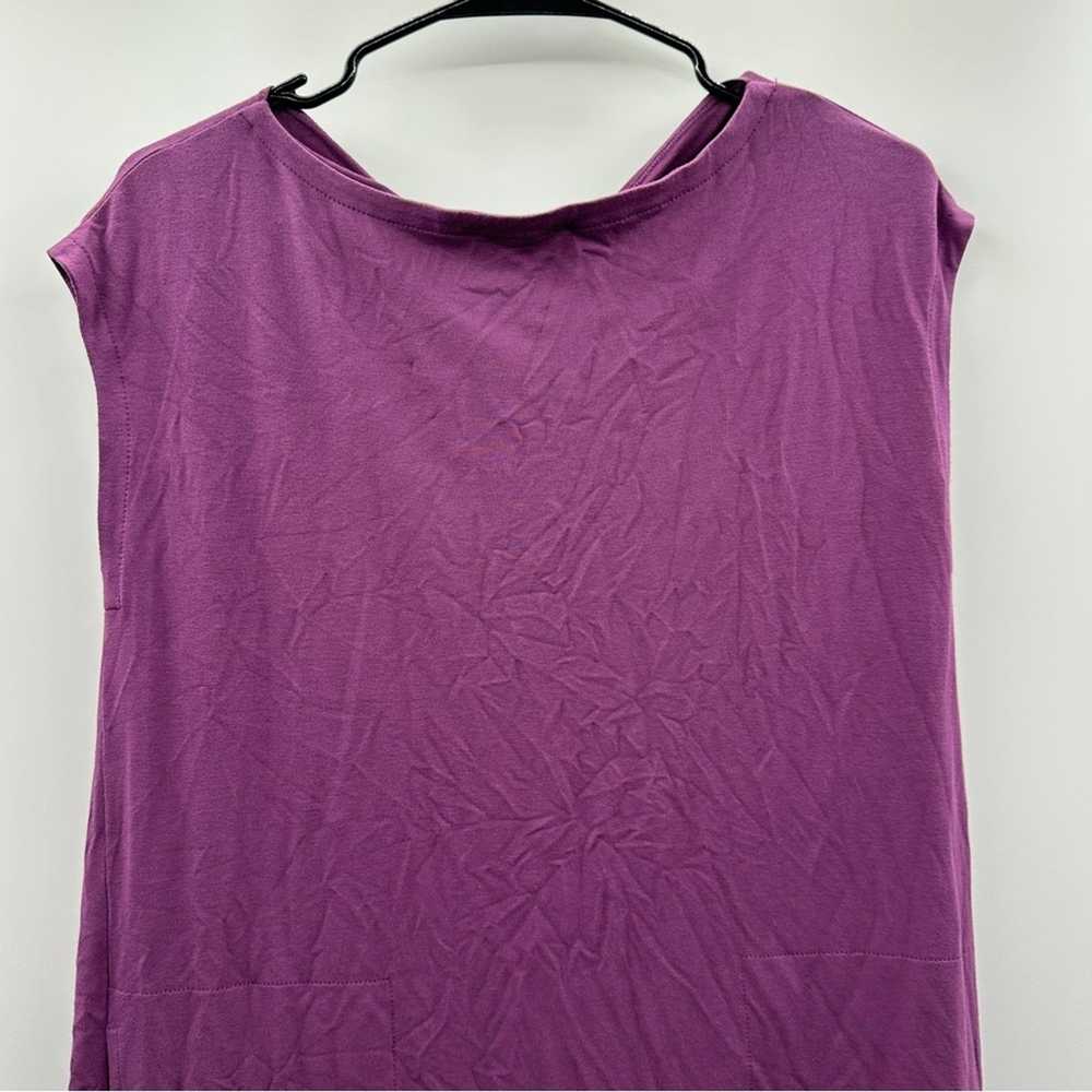 Eileen Fisher Eileen Fisher Purple Twist Back Shi… - image 3