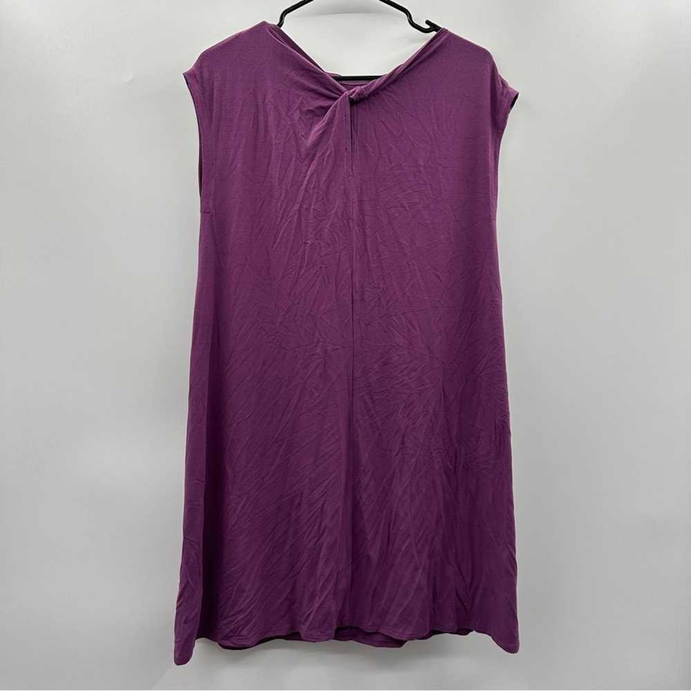 Eileen Fisher Eileen Fisher Purple Twist Back Shi… - image 6