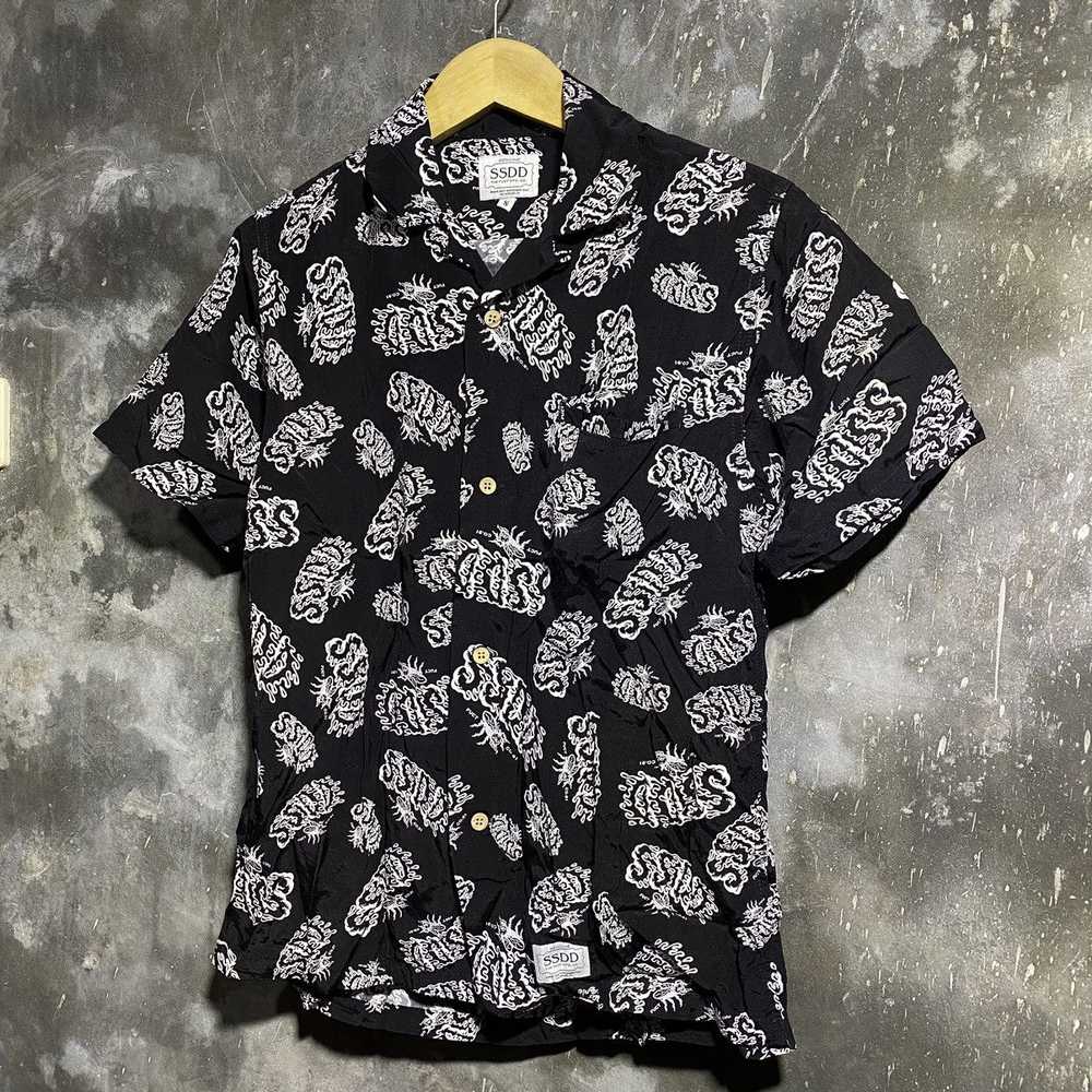 Fuct × Streetwear Fuct SSDD Open Collar Shirt - image 2