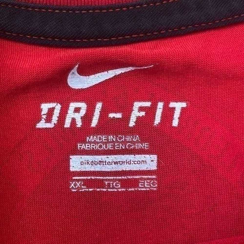 Nike Lebron James Combat Dri-Fit Red T Shirt Men … - image 3