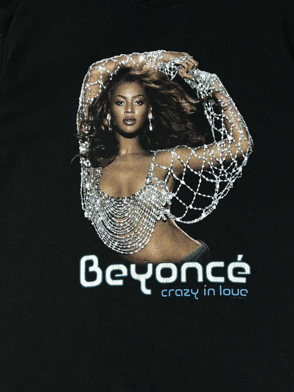 Rap Tees × Vintage Beyonce 2003 Crazy in love The… - image 4