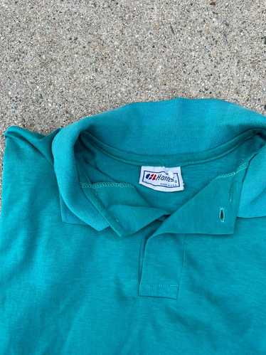 Hanes × Vintage 80s Hanes Polo Shirt Golf Made in… - image 1