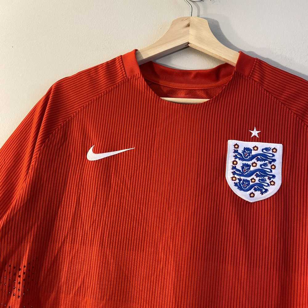 Nike × Soccer Jersey × Vintage Nike England 2014/… - image 2