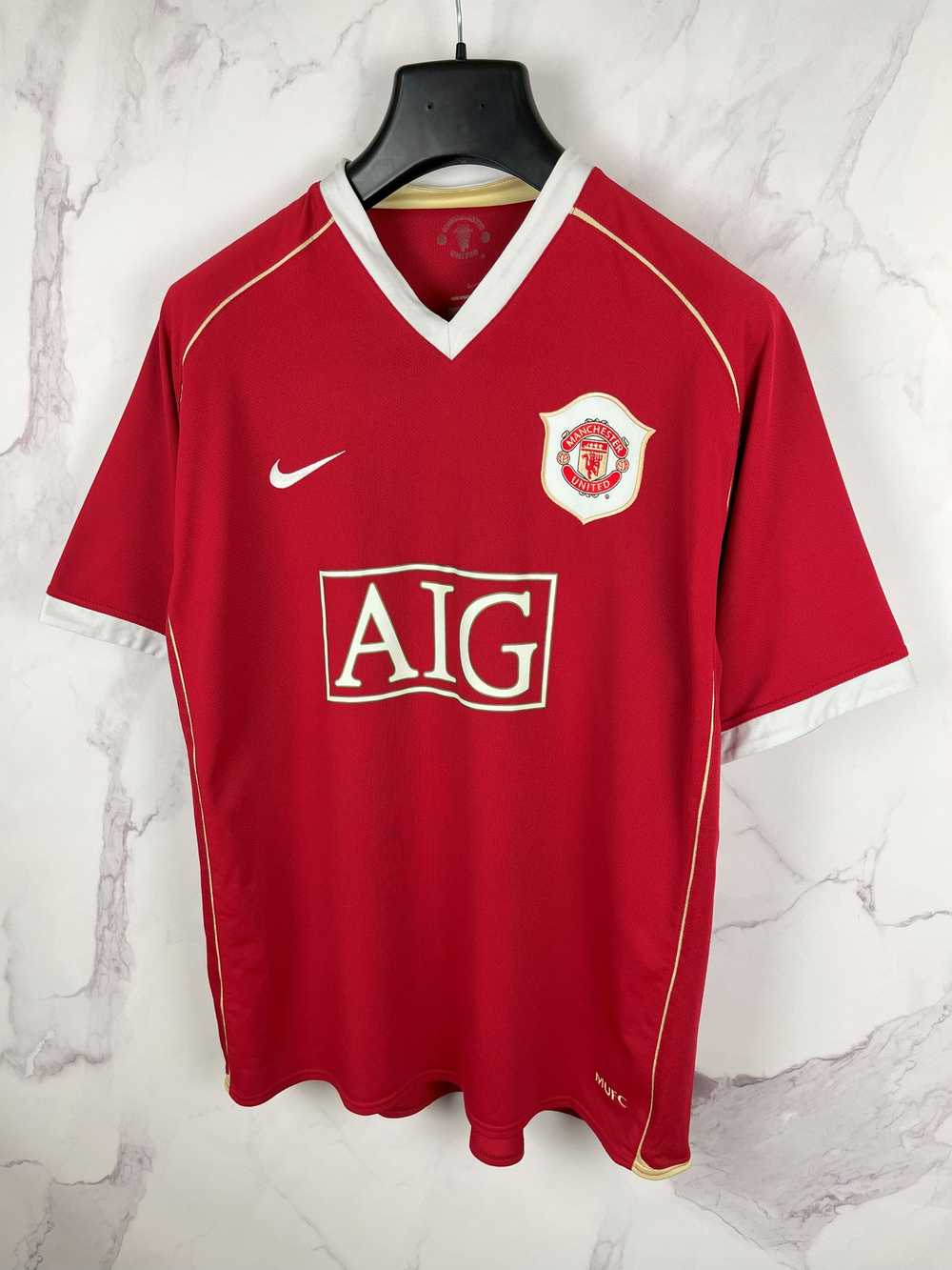 Manchester United × Nike × Soccer Jersey Vintage … - image 4