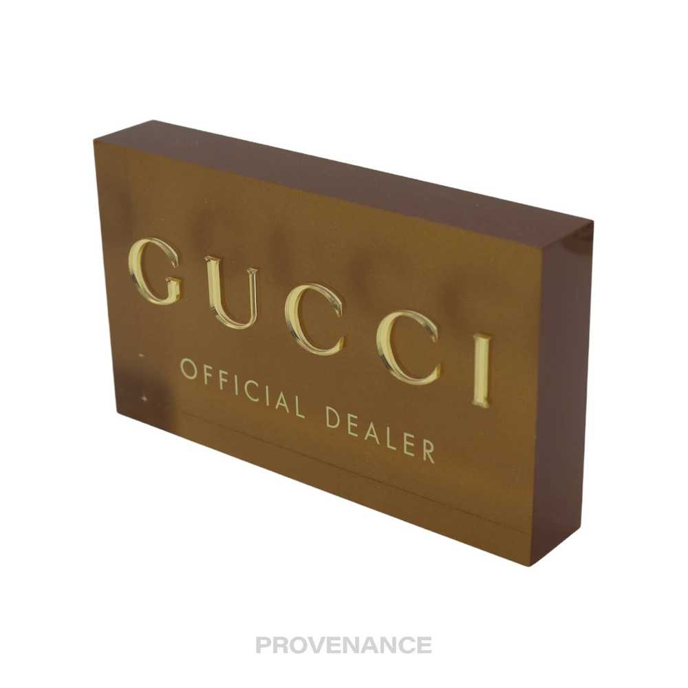 Gucci 🔴 Gucci Official Dealer Retail Store Sign - image 3