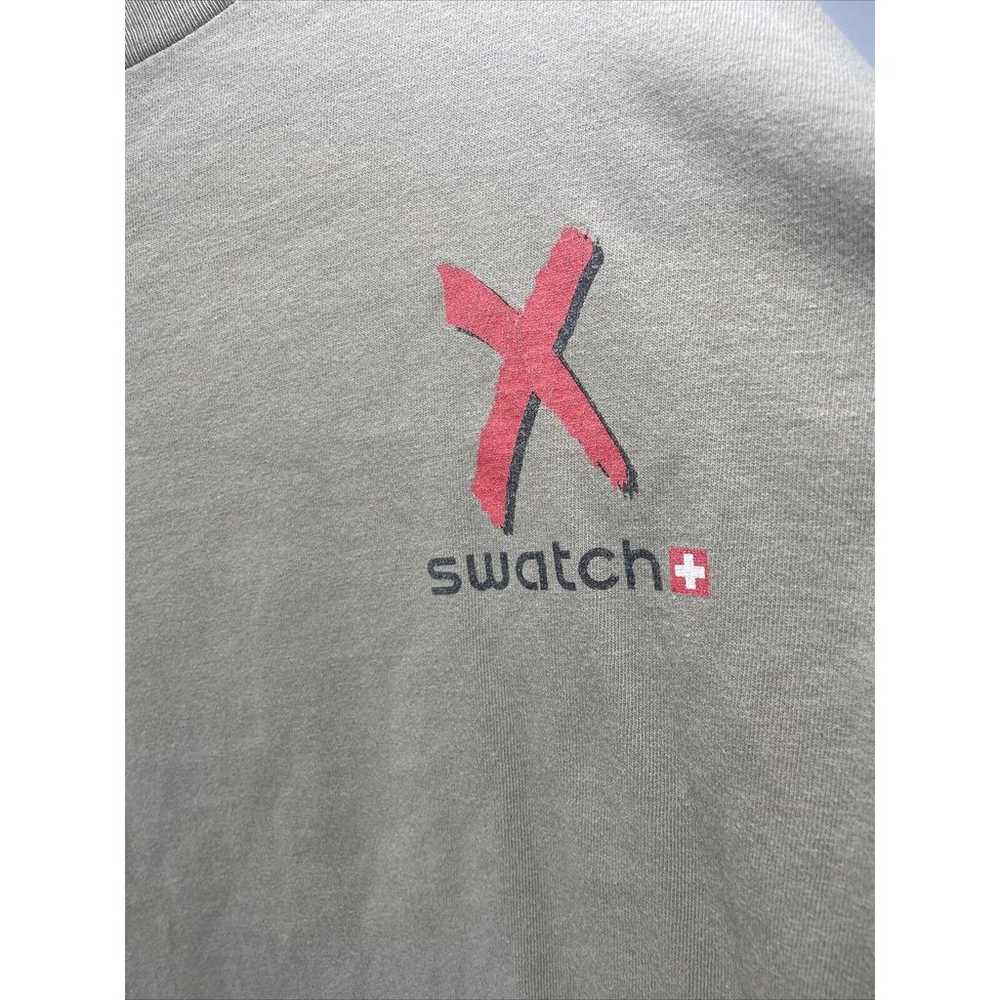 Swatch boarder x world tour 1998 vintage shirt ra… - image 5