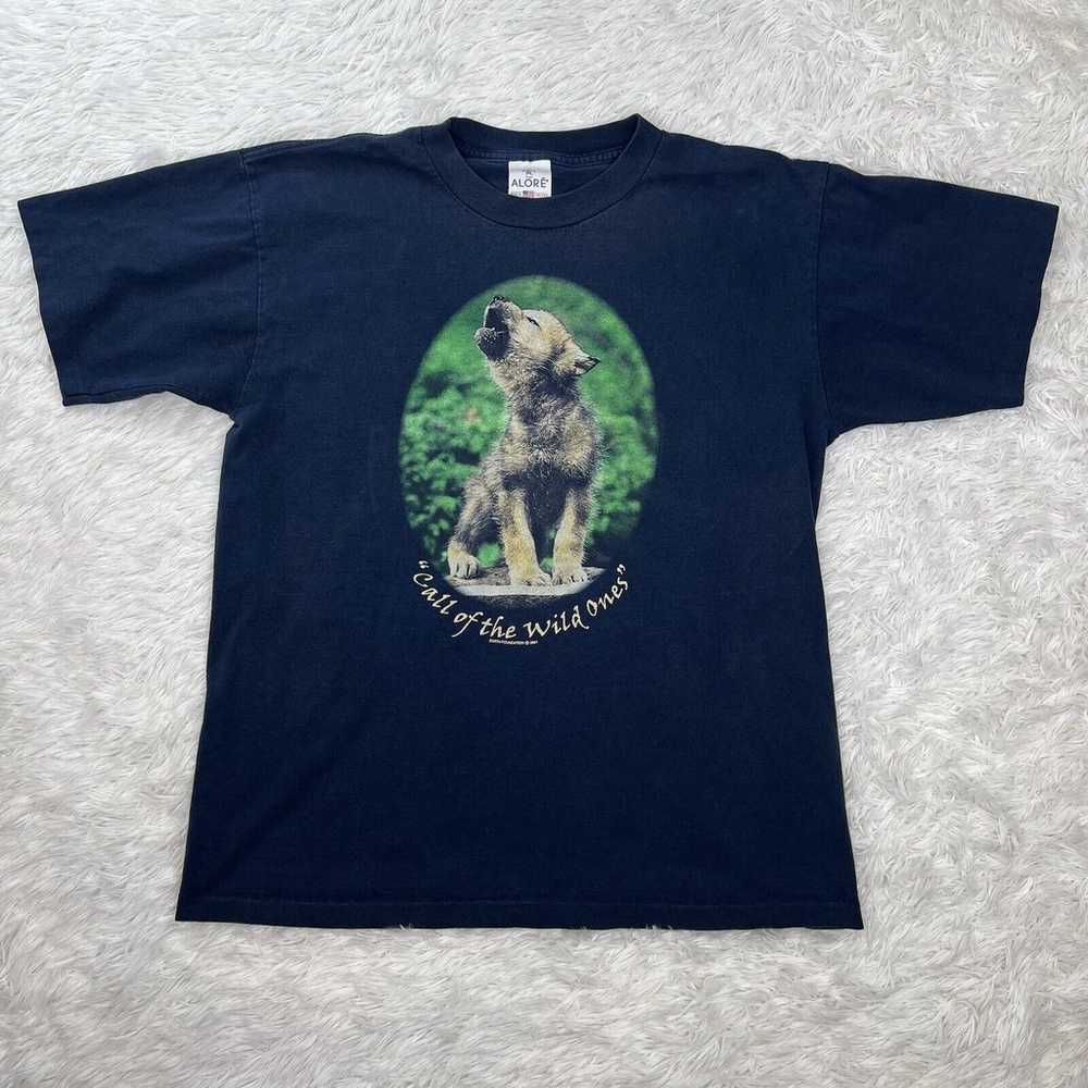 Vintage Alore Nature Wolf Call Of The Wild Ones 2… - image 1