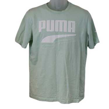 Puma Pastel Green Seafoam Mint Green Puma Spellout